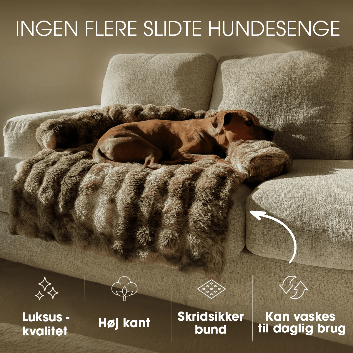 SnugPaw™ – Hyggelig hundeseng - SnugPaw™
